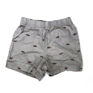 Carters tan dinosaur shorts for boys